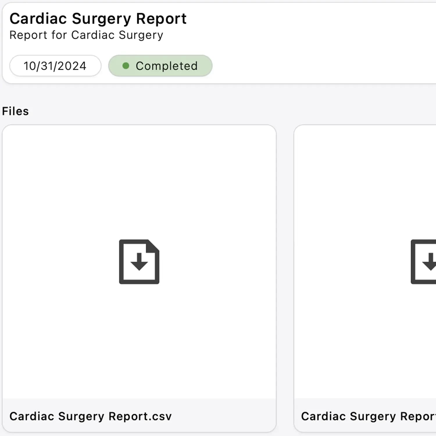 Researa case builder in light theme